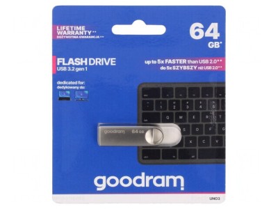 Stick USB 3.2 64GB Argintiu foto