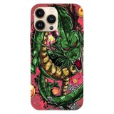 Husa compatibila cu Apple iPhone 13 model Dragon Ball Z Shenron, Silicon, TPU, Viceversa, Transparent, Carcasa