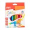 Set 12 Carioci DELI ColoRun, Varf de 1 mm, Set Carioci Colorate, Carioci Colorate, Carioci pentru Desen, Carioci Colorate pentru Scolari, Carioci de C