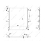 Radiator racire motor Nrf 53907