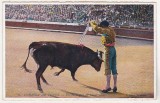 Bnk cp Corrida de toros - Un buen par de banderillas - necirculata, Spania, Printata