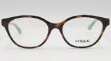 Rame Ochelari Vedere Dama Vogue Originale, Model Ochi de Pisica, Animal Print, Noi