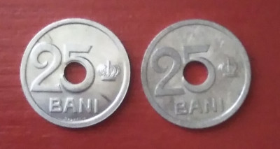 2 monede 25 bani 1921 Rom&amp;acirc;nia foto
