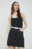 Hollister Co. top femei, culoarea negru