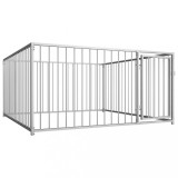VidaXL Padoc de c&acirc;ini pentru exterior, 200 x 200 x 100 cm