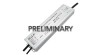 Sursă de alimentare GLP GEMC-150-24-DA, driver LED GLP 24V/6.25A 150W CV cu reglare a intensității luminoase DALI2 cu buton, carcasă metalică subțire