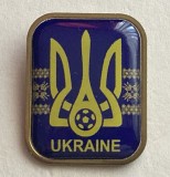 QW9 N8 70 - insigna - tematica sport - fotbal - Federatia de fotbal din Ucraina