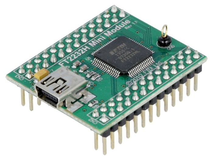 FT2232H USB FIFO/ UART/MPSSE Modul
