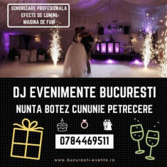 DJ Evenimente Bucure?ti - Nunta | Botez | Cununie | Majorat | Petrecere foto