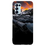 Husa compatibila cu Oppo A77 model Dream Lake, Silicon, TPU, Viceversa, Transparent, Carcasa