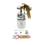 Pistol de vopsit pneumatic Crownman 1L, duza 1.8 mm, 3.5 bar