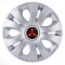 Set 4 Capace Roti Autohelix MSA&reg; potrivite jantelor de 14 inch, Compatibil Cu Mitsubishi, model Top Gray