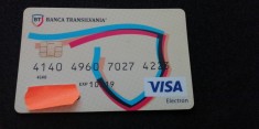 B11 76 - Carduri si cartele telefonice - Card bancar - piesa de colectie