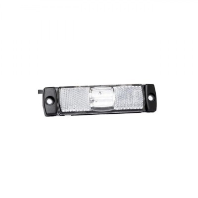 Lampa gabarit 100x32, LED, alba , cu suport urechi, 12-36V, Fristom foto