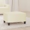 vidaXL Taburet, crem, 70x55x41 cm, piele ecologică 349356