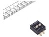 Comutator DIP-SWITCH 2 Secțiuni ON-OFF 24VDC