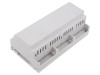HAMMOND Carcasa sina DIN ventilata PPO 9 module 160x90x58mm Serie 1597 Gri deschis UL94-V0
