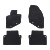 Set covorase auto mocheta Velor VOLVO S60 (RS), 11.2000-03.2004, S60 (RS/P24), 03.2004-03.2010, negru,