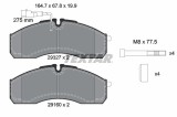 Set placute frana TEXTAR 2932701