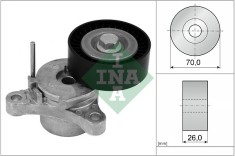 INA 534 0666 10 Intinzator curea, curea distributie