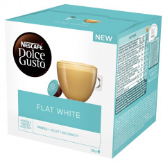 Capsule cafea Nescafe Dolce Gusto Flat White 187.2g 16 buc foto