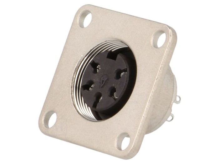 Conector M16 mamă 5 pini 300V