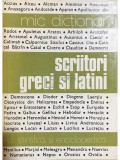 N. I. Barbu - Mic dictionar - Scriitori greci si latini (Editia: 1978)