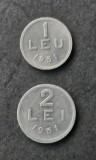 Lot 1 si 2 Lei 1951, Romania - B 4353