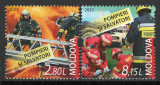 Moldova 2023 Mi 1238/39 MNH - Pompieri si salvatori, Nestampilat