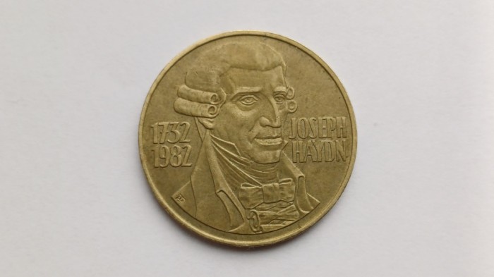 Austria- 20 Schilling 1982-A 250-a aniversare - Nașterea lui Joseph Haydn