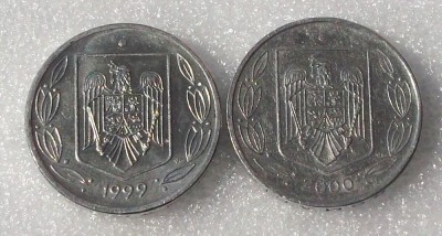 ROMANIA lot 500 lei 1999 si 2000 in stare buna ** foto