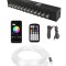Kit Fibra Optica Meteorit RGB, 120 Fire, 2m, Control Telefon/Telecomanda - Efect Stele Cazatoare