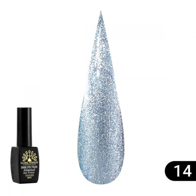 Oja semipermanenta Shine Spectrum, Global Fashion, 8 ml, 314 foto