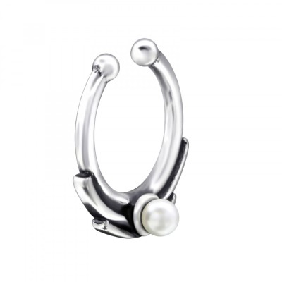 Piercing nas din Argint, Bali, Silver A4S28395 foto