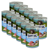Cumpara ieftin Happy Dog Sensible Puppy &amp;amp; Junior 12 x 400 g / miel