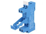 Stativ pentru șină DIN cu cleme șurub 10A 250VAC -40&divide;70&deg;C, Finder