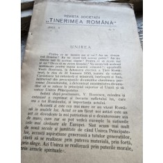 Revista Societatii Tinerimea Romana nr.5/an X
