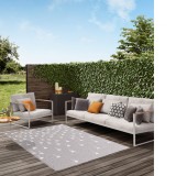 Covor Premium Belgian Model Essenza 48779-637, Marime 80 x 150 cm, Gri, Inaltime Fir 7 mm, Antialergic, Polipropilena, Living, Dormitor, Sufragerie, B