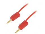 Cablu de măsurare 60V 30V 10A 0,3m roșu