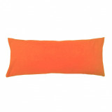 Perna cervicala dreptunghiulara, 50 x 20cm, plina cu Puf Mania Relax, culoare orange, Palmonix