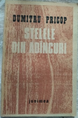 DUMITRU PRICOP - STELELE DIN ADINCURI / ADANCURI (VERSURI, editia princeps 1987) foto