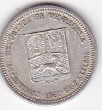 Venezuela 50 Centimos 1960