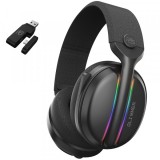 Casti Gaming Wireless Proove Glimmer, RGB, BT / Wi-FI / Wired, Negre WHGL00022001
