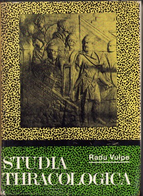 HST C1499 Studia Thracologica 1976 Radu Vulpe limba franceză foto