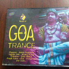 The World Of Goa Trance Vol 2 1999 2CD dublu disc compilatie muzica goatrance VG