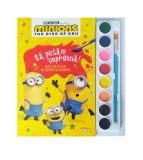 Cumpara ieftin Minions. The Rise of Gru. Sa pictam impreuna! Carte de colorat cu pensula si acuarele
