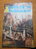 Stiinta si tehnica august 1987-alexandru borza,peterea ursilor