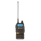 Cumpara ieftin Statie radio VHF/UHF portabila CRT FP00 dual band 136-174 si 400-440 MHz culoare Negru, VOX, 128 canale, Scan, Programabila, Lanterna, FM radio, T.O.T