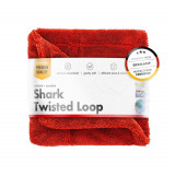 Prosop Uscare ChemicalWorkz Shark Twisted Loop Towel, 1400 GSM, 40 x 40cm, Rosu