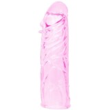 Manson pentru Penis din Silicon 13 cm Roz Sleeve